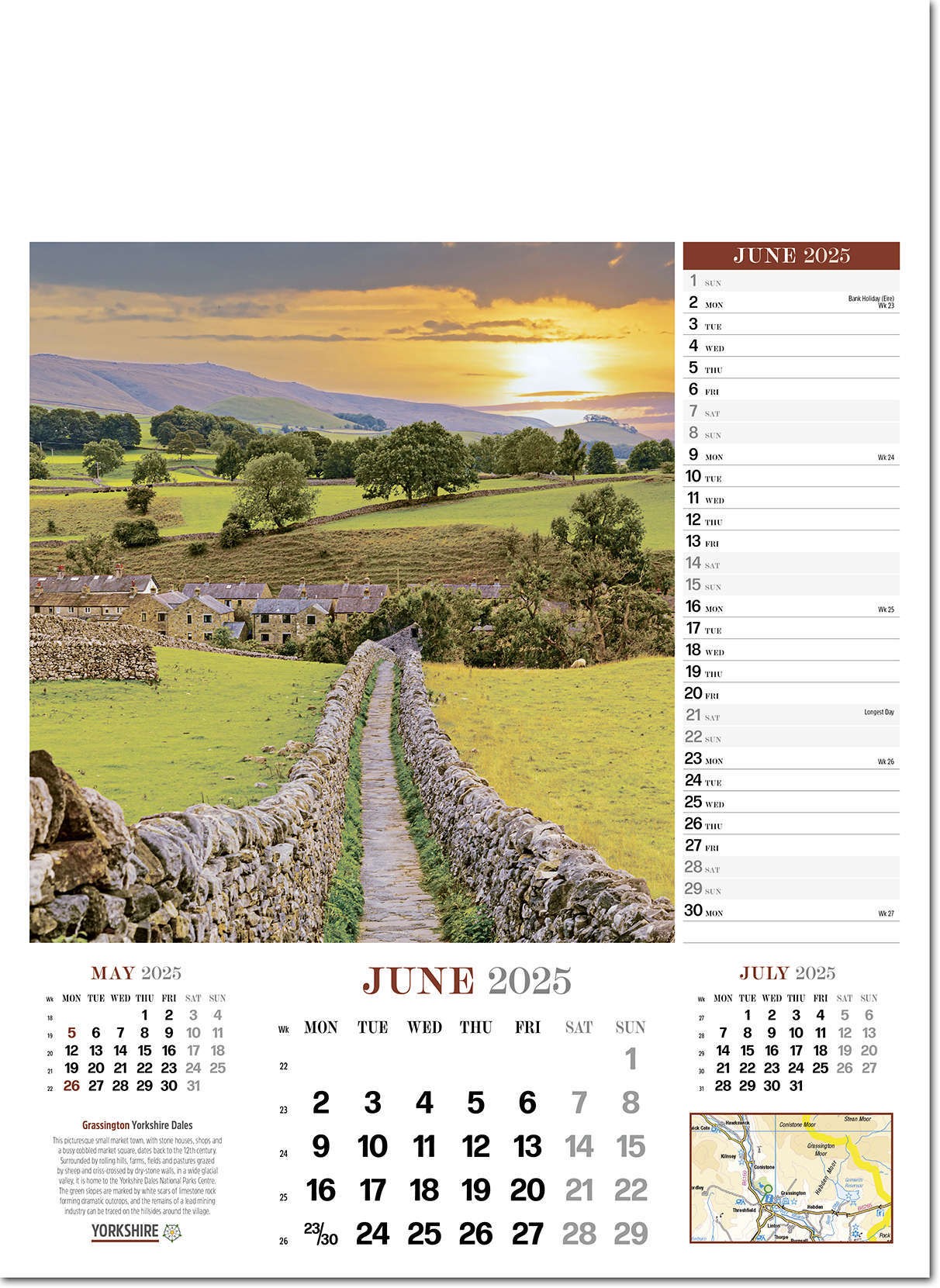 Yorkshire Calendar