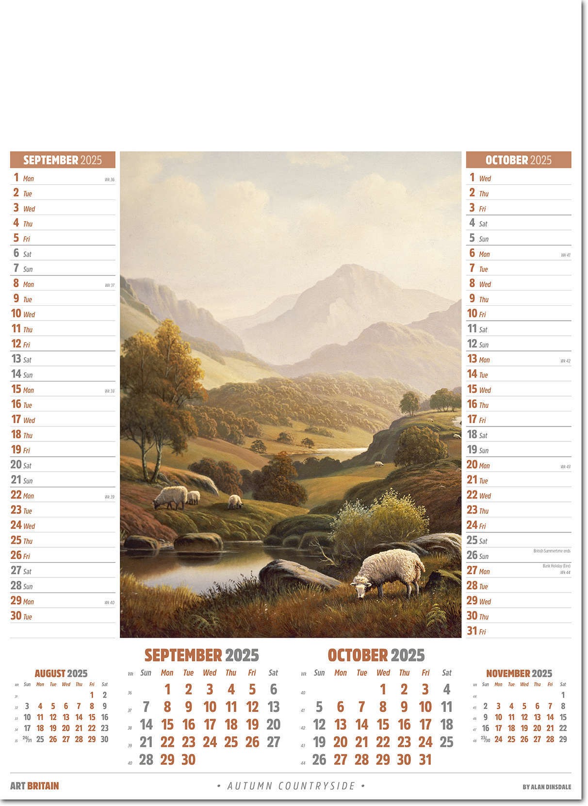 Art Britain Calendar