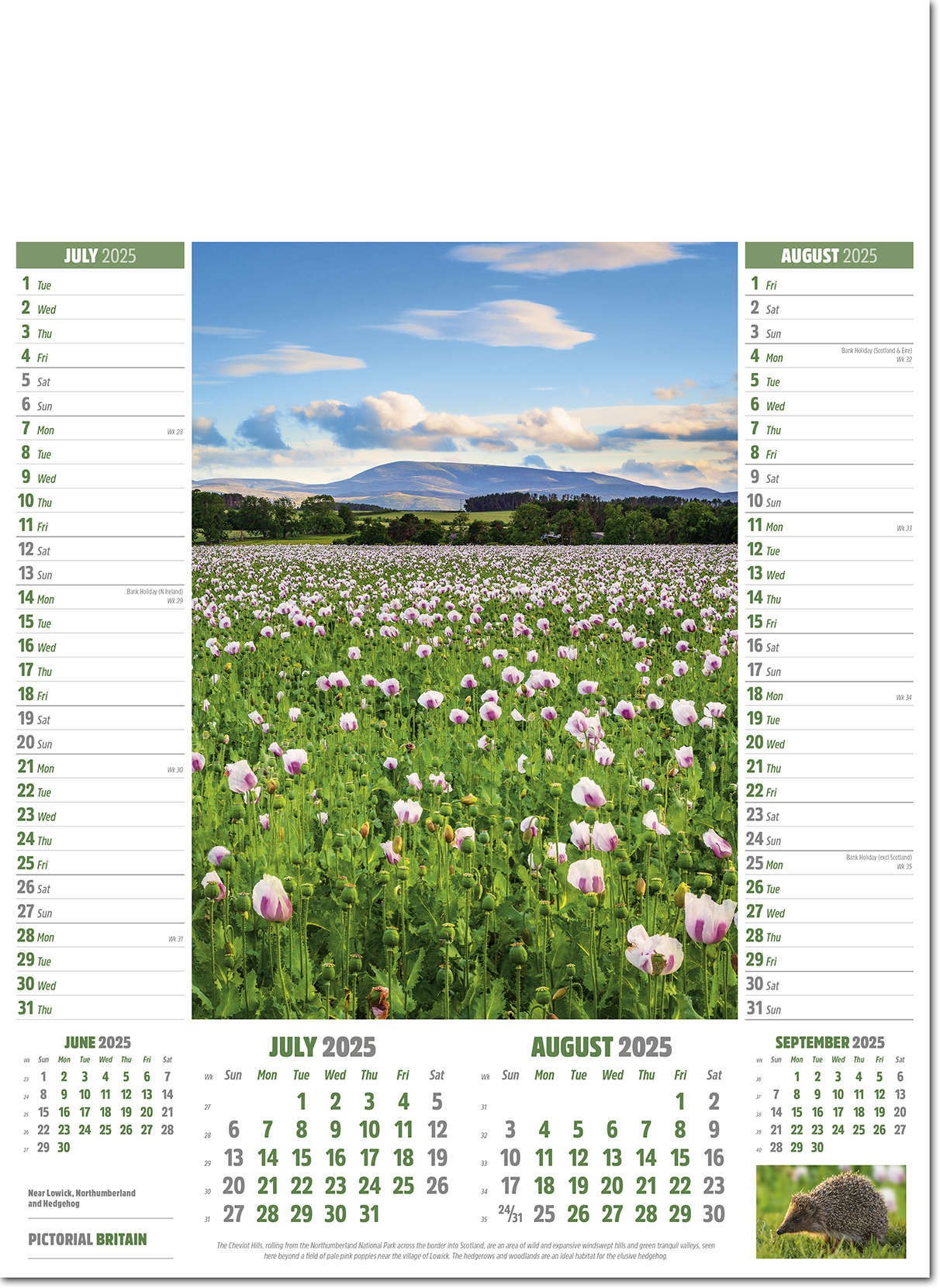 Pictorial Britain Calendar