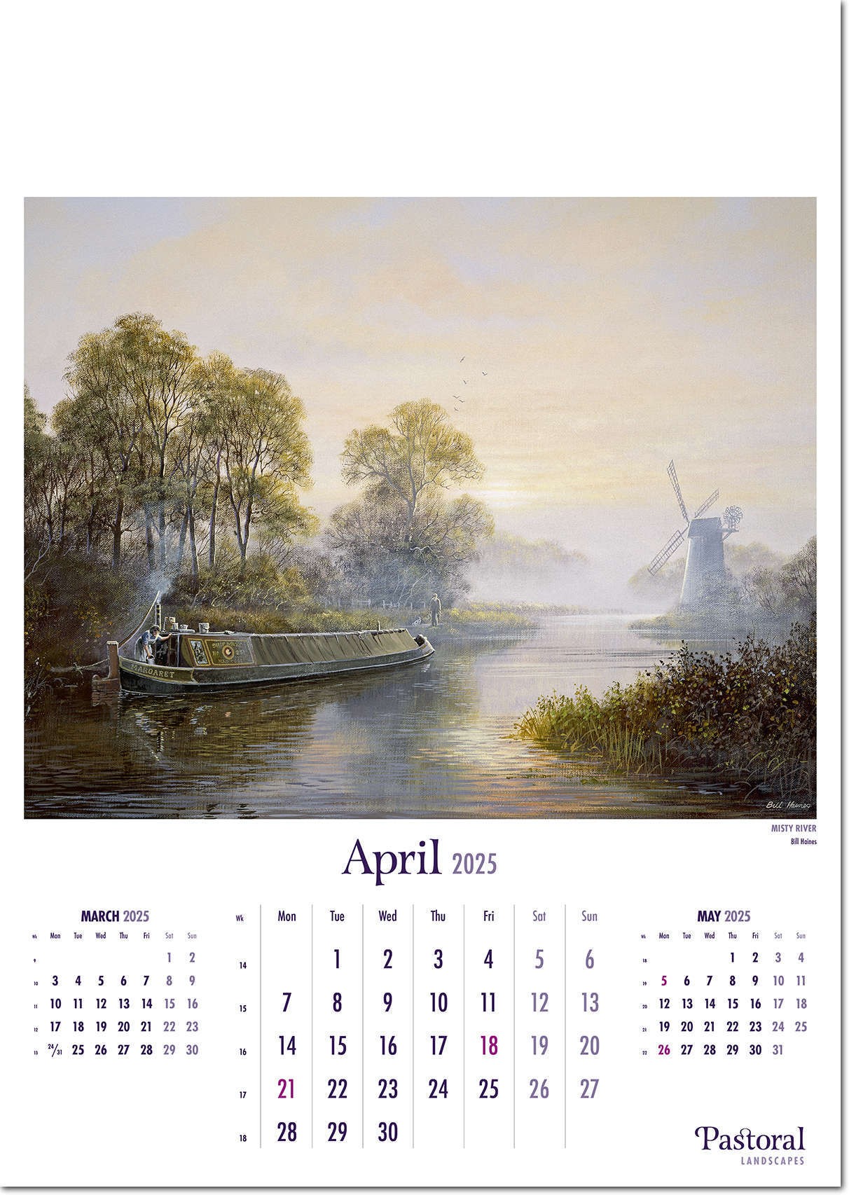 Pastoral Landscapes Calendar