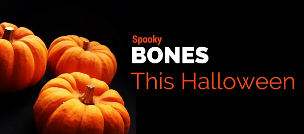 Spooky Bones Headline banner for blog post