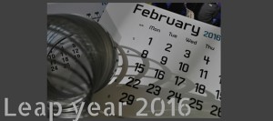 Leap year 2016 Canva image for Blog