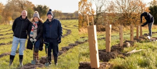 Tree Planting with The Woodland Trust for Carbon Capture