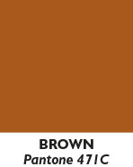 Pantone Brown 471 C