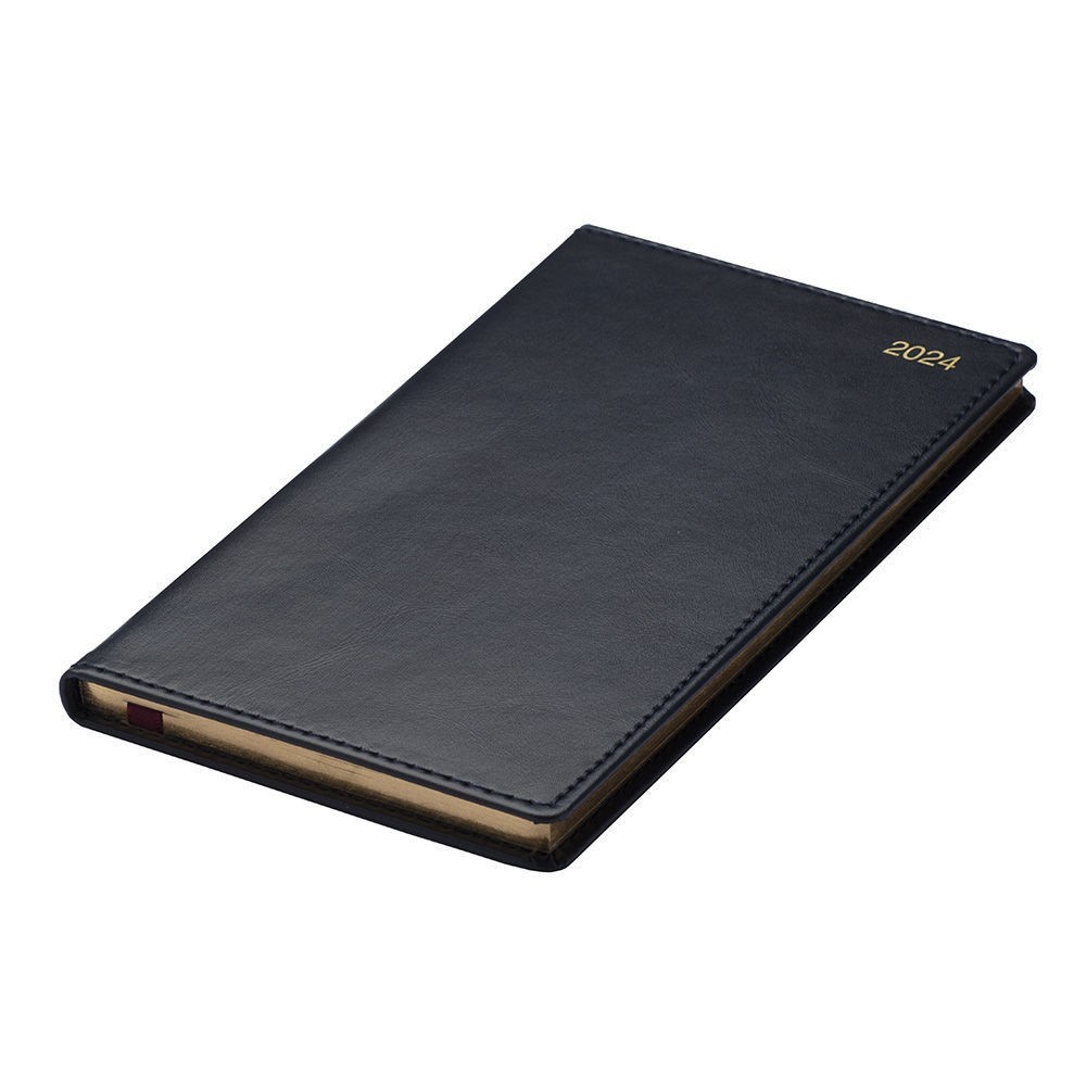 Classic Pocket Diary Cream Pages 2024 Rose Calendars