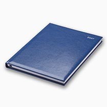 Strata A5 Weekly Diary - White Pages