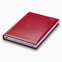 Strata A5 Daily Diary - White Pages