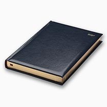 Strata Deluxe A5 Diary - Ivory Pages