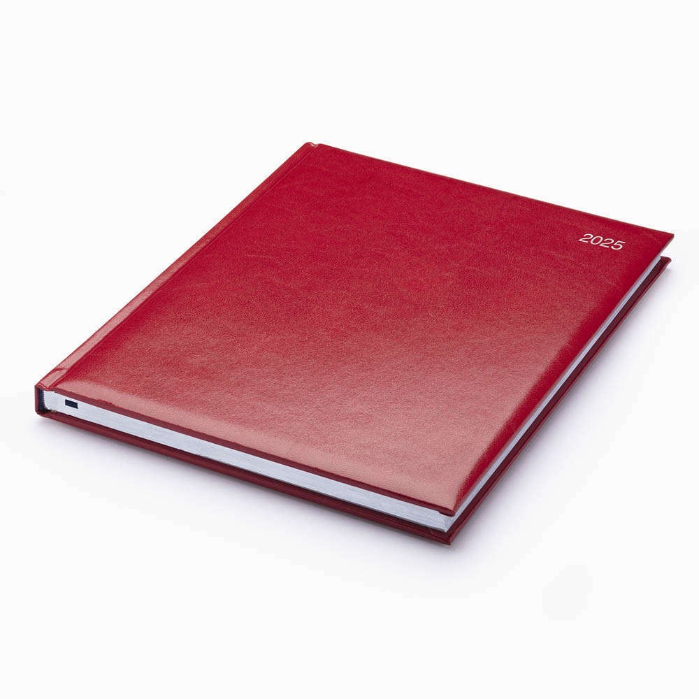 Strata Deluxe Quarto Diary - White Pages