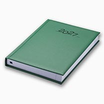 Nero A5 Diary - White Pages