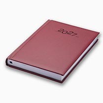 Nero A5 Diary - White Pages