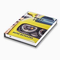 Full Colour Cover A5 Daily Diary - White Pages