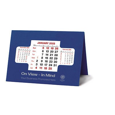 Desk Easel Calendar - Casebound Leatherette