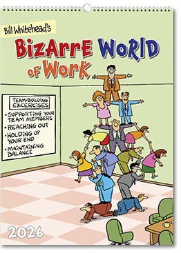 Bizarre World of Work Wall Calendar
