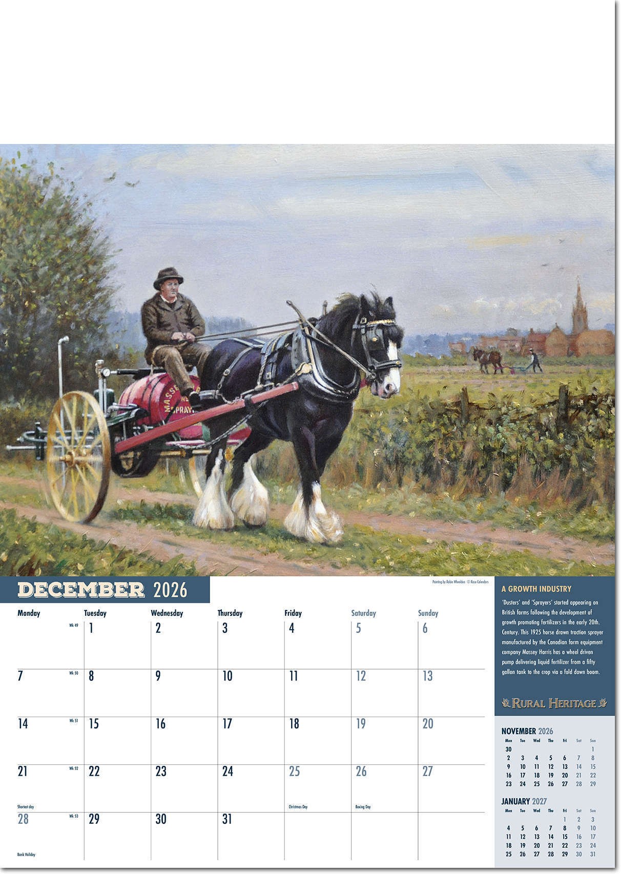 Rural Heritage Calendar