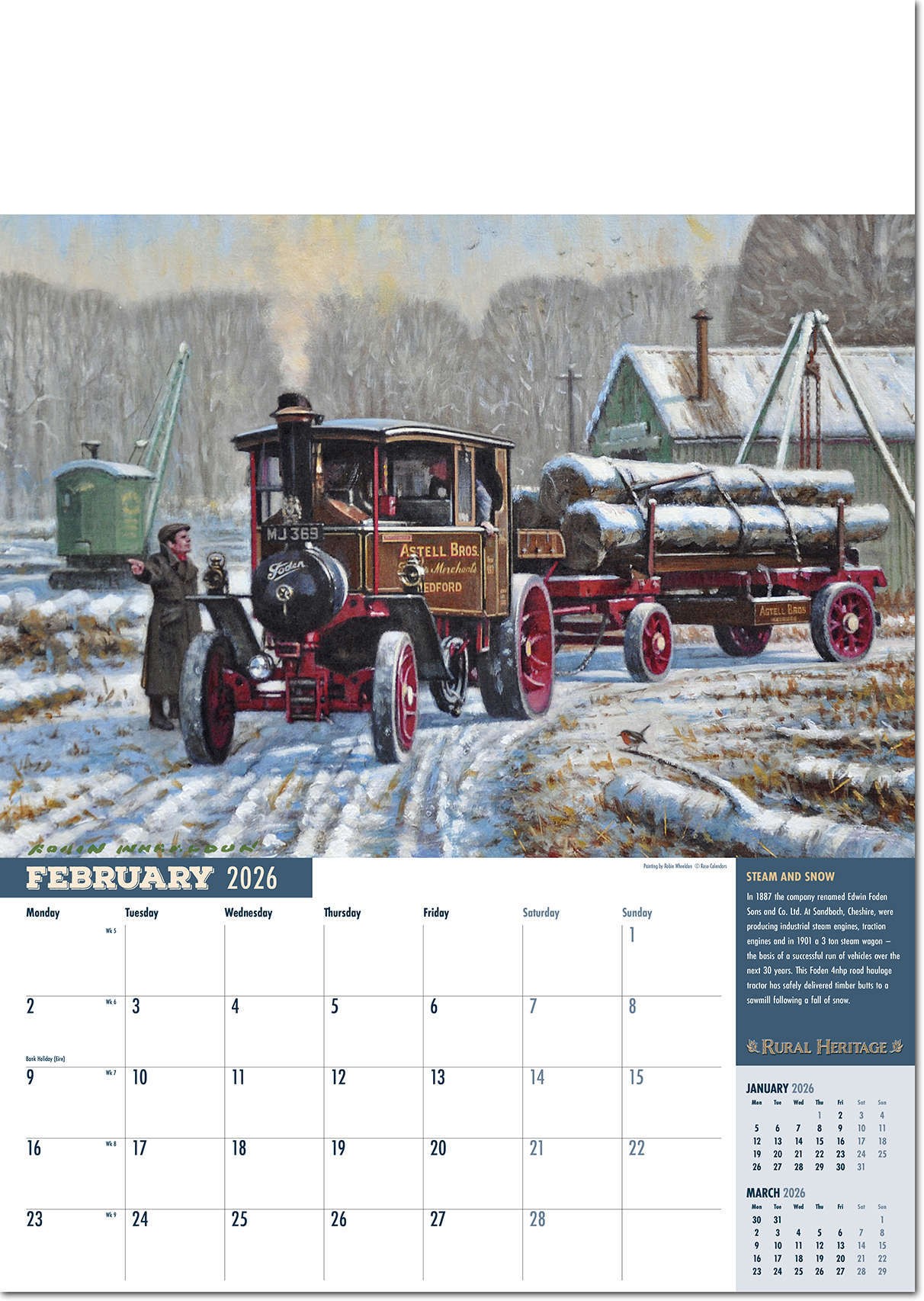 Rural Heritage Calendar