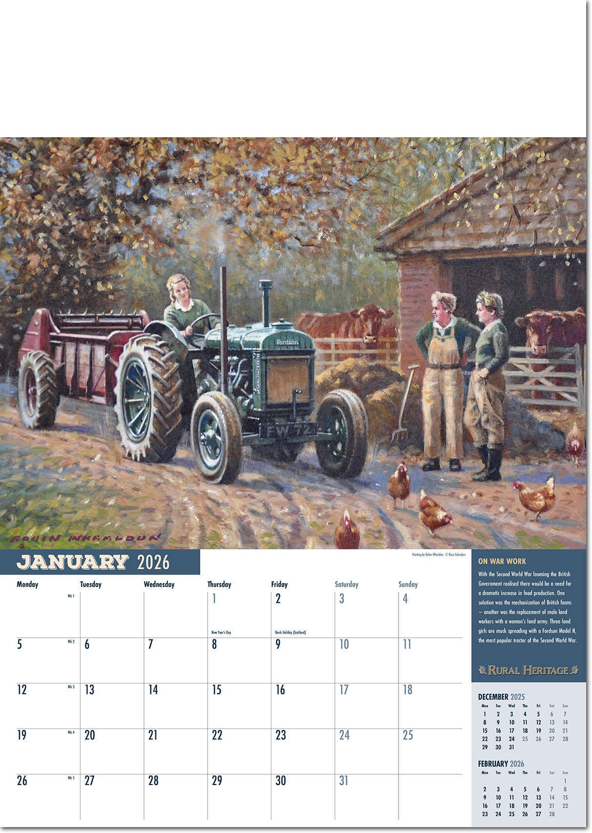 Rural Heritage Calendar