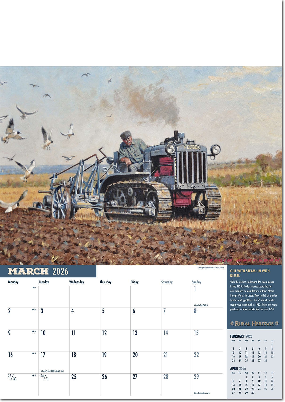 Rural Heritage Calendar