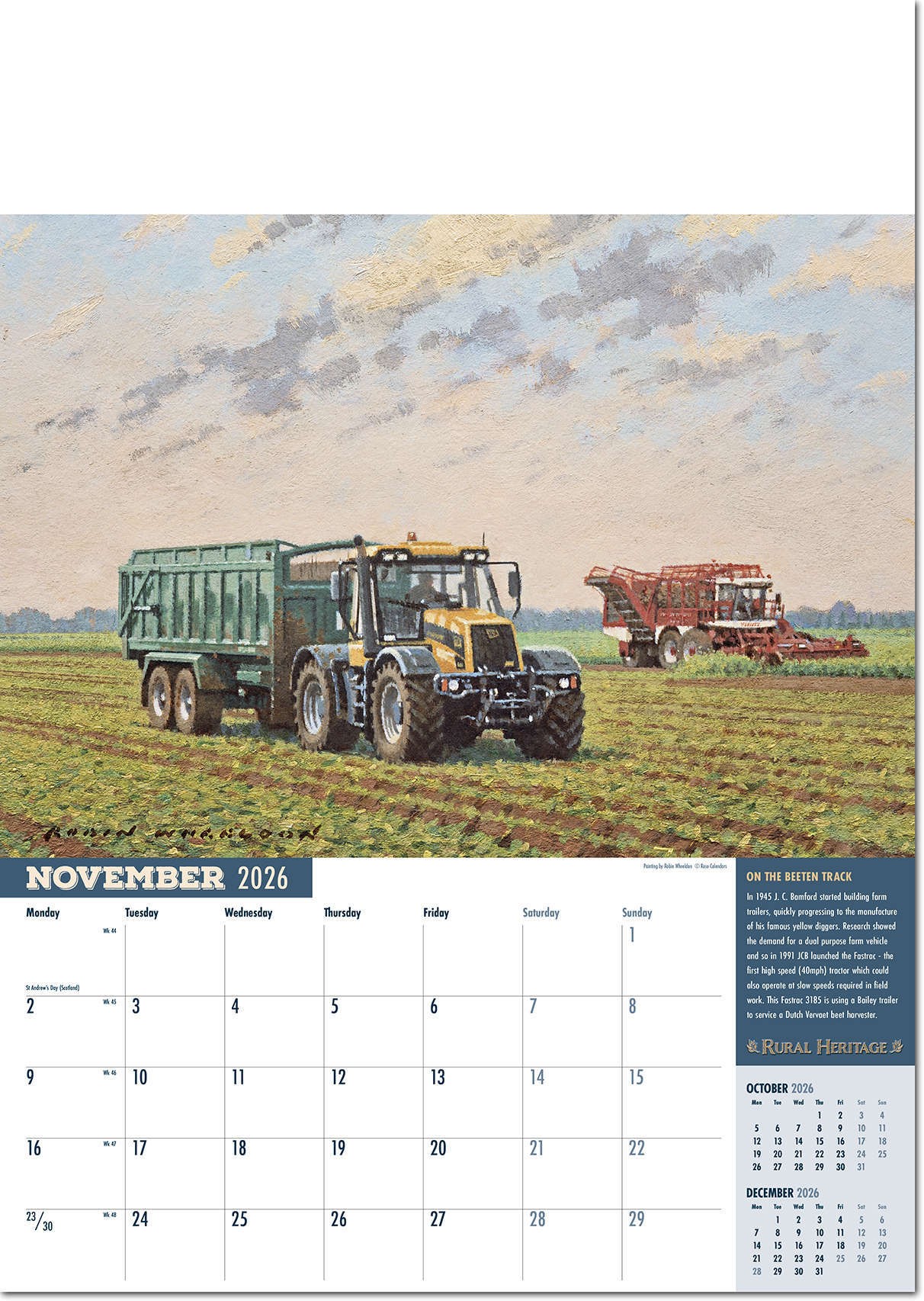 Rural Heritage Calendar