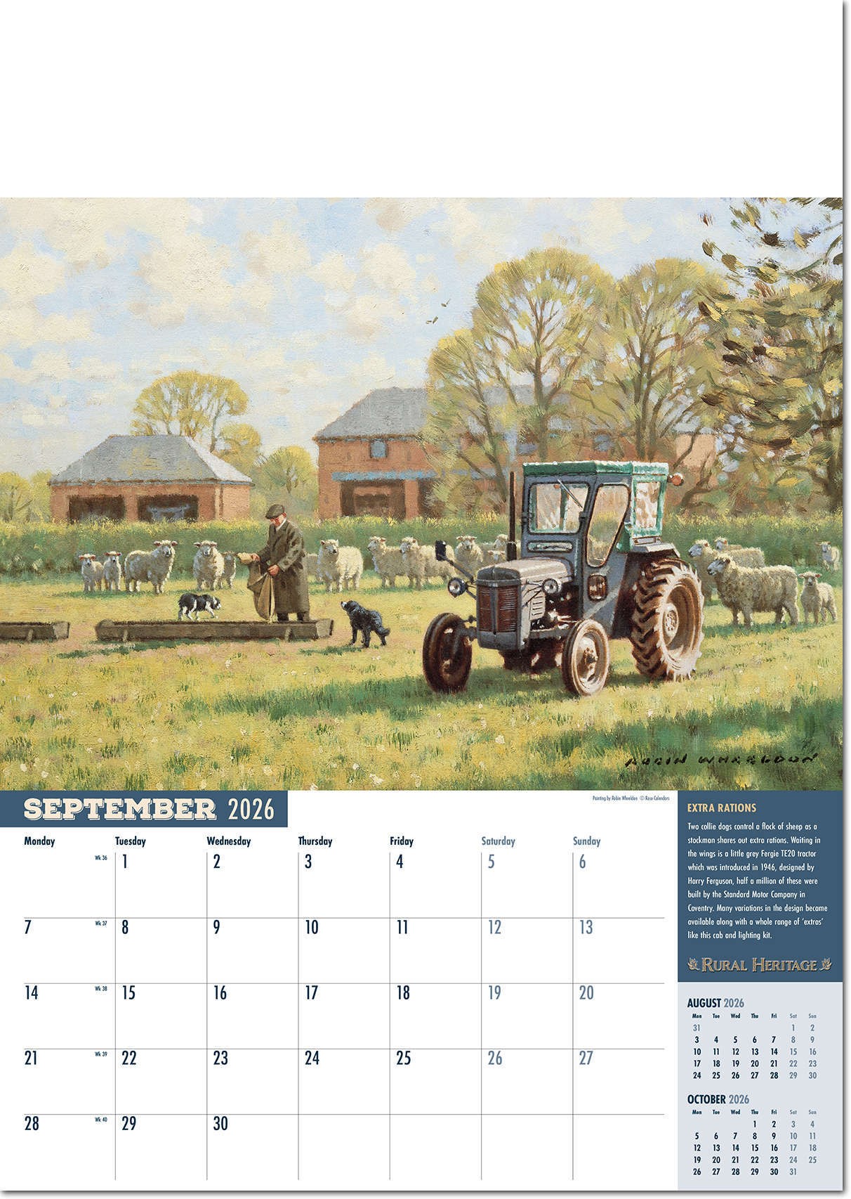 Rural Heritage Calendar