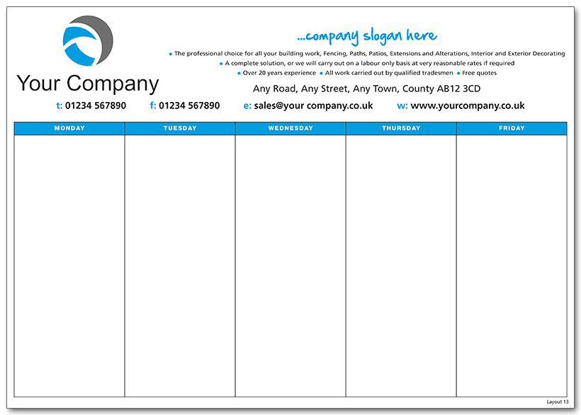 Large Format Deskpads