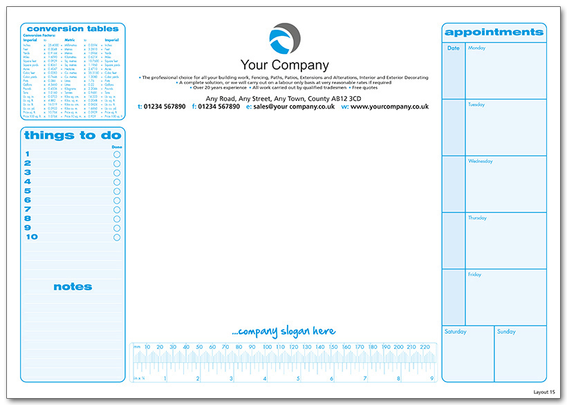 Large Format Deskpads