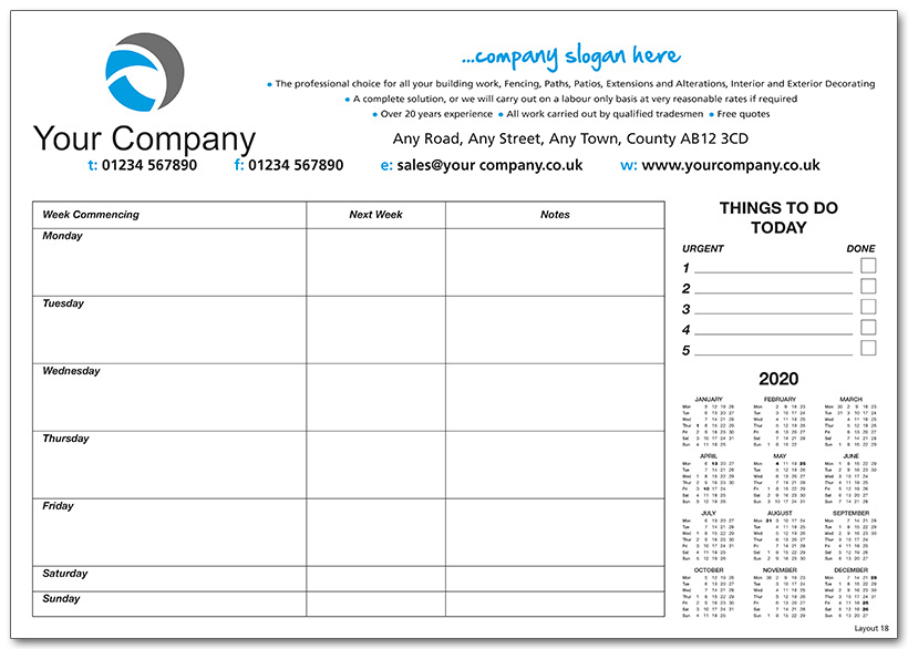 Large Format Deskpads