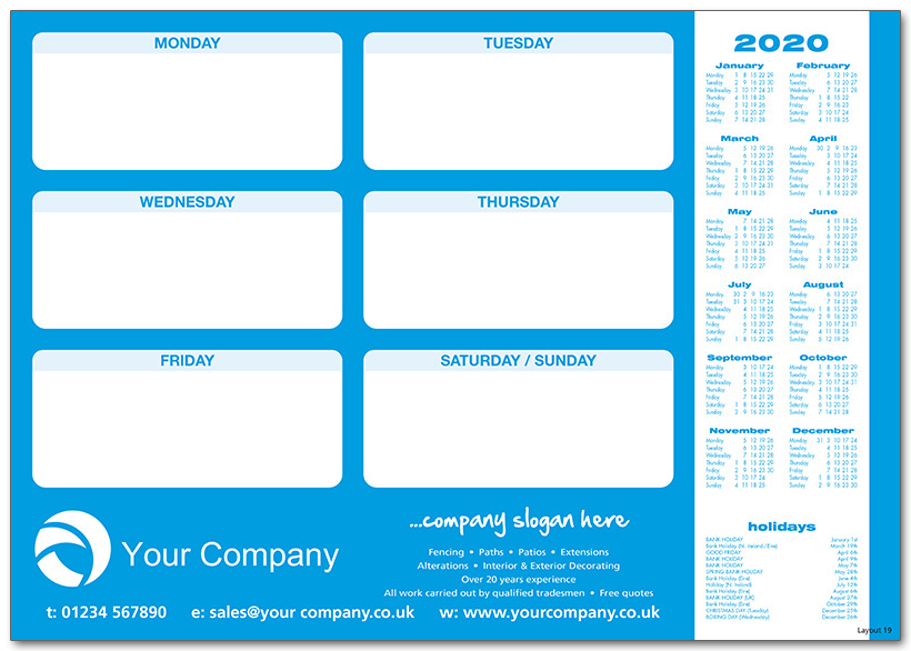 Large Format Deskpads