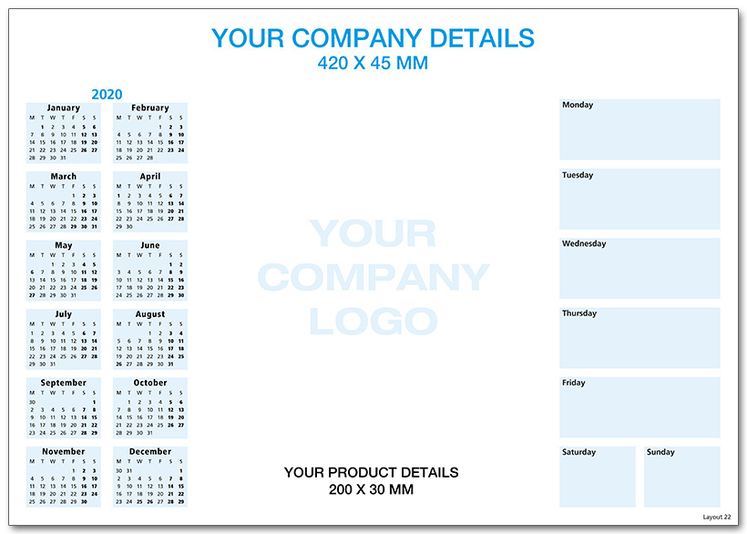 Large Format Deskpads