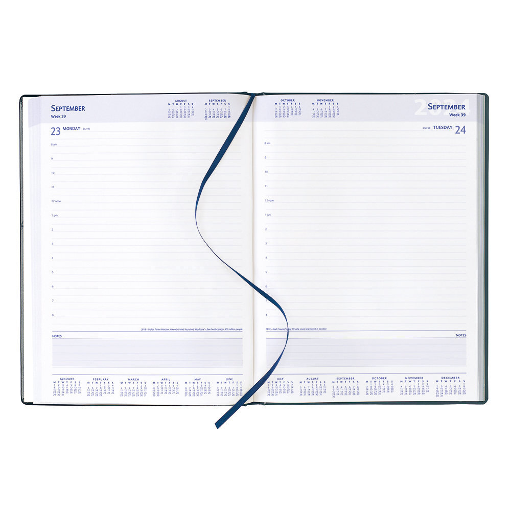 Full Colour Cover A4 Diary - White Pages