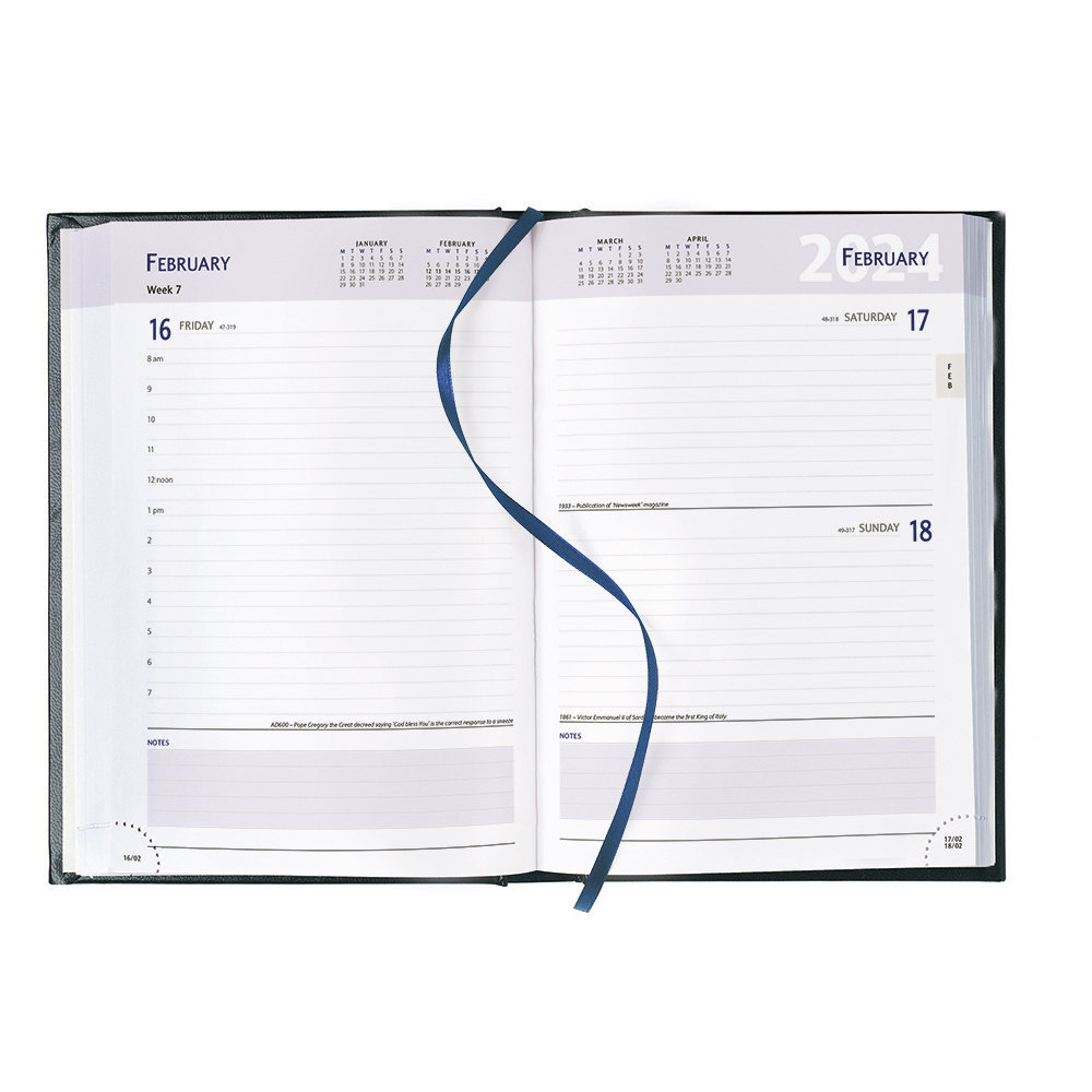 Santiago A5 Diary - White Pages