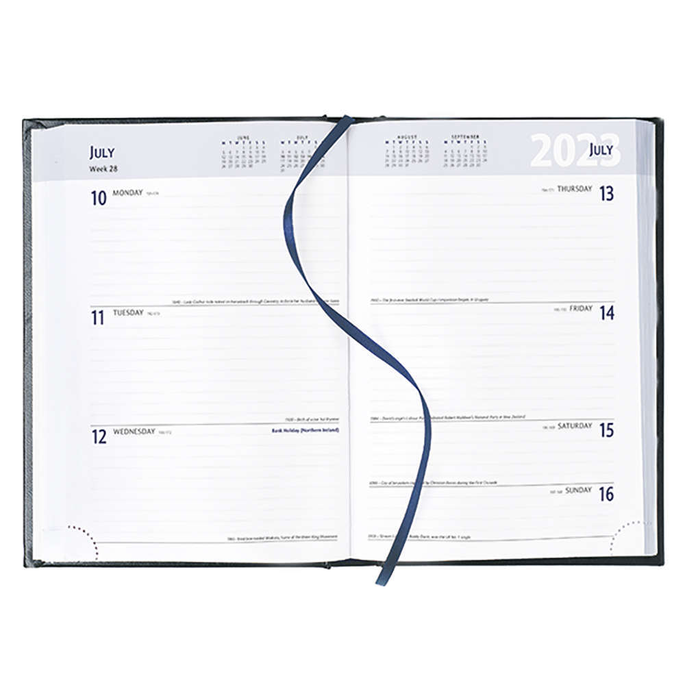 Full Colour Cover A5 Weekly Diary - White Pages