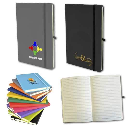 Promotional Branded Casebound Notebooks - Rose Calendars