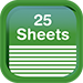 Notepad - Sheets 25